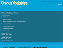 Tablet Screenshot of colouryorkshire.com